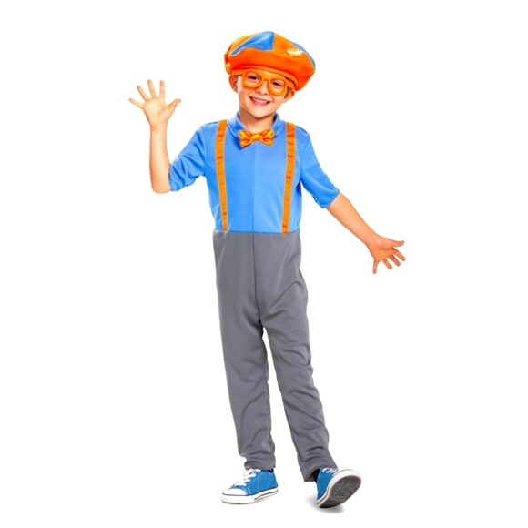 Other - NEW Toddler Blippi Halloween Costume/ outfit size 3t/4t